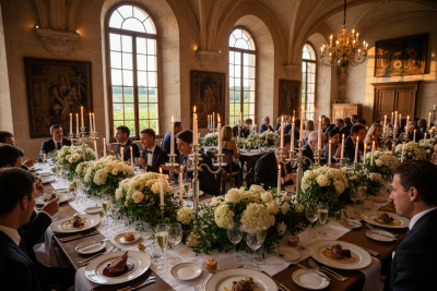 Traiteur mariage Libourne - Réception dans un château du Libournais par Nectar Traiteur